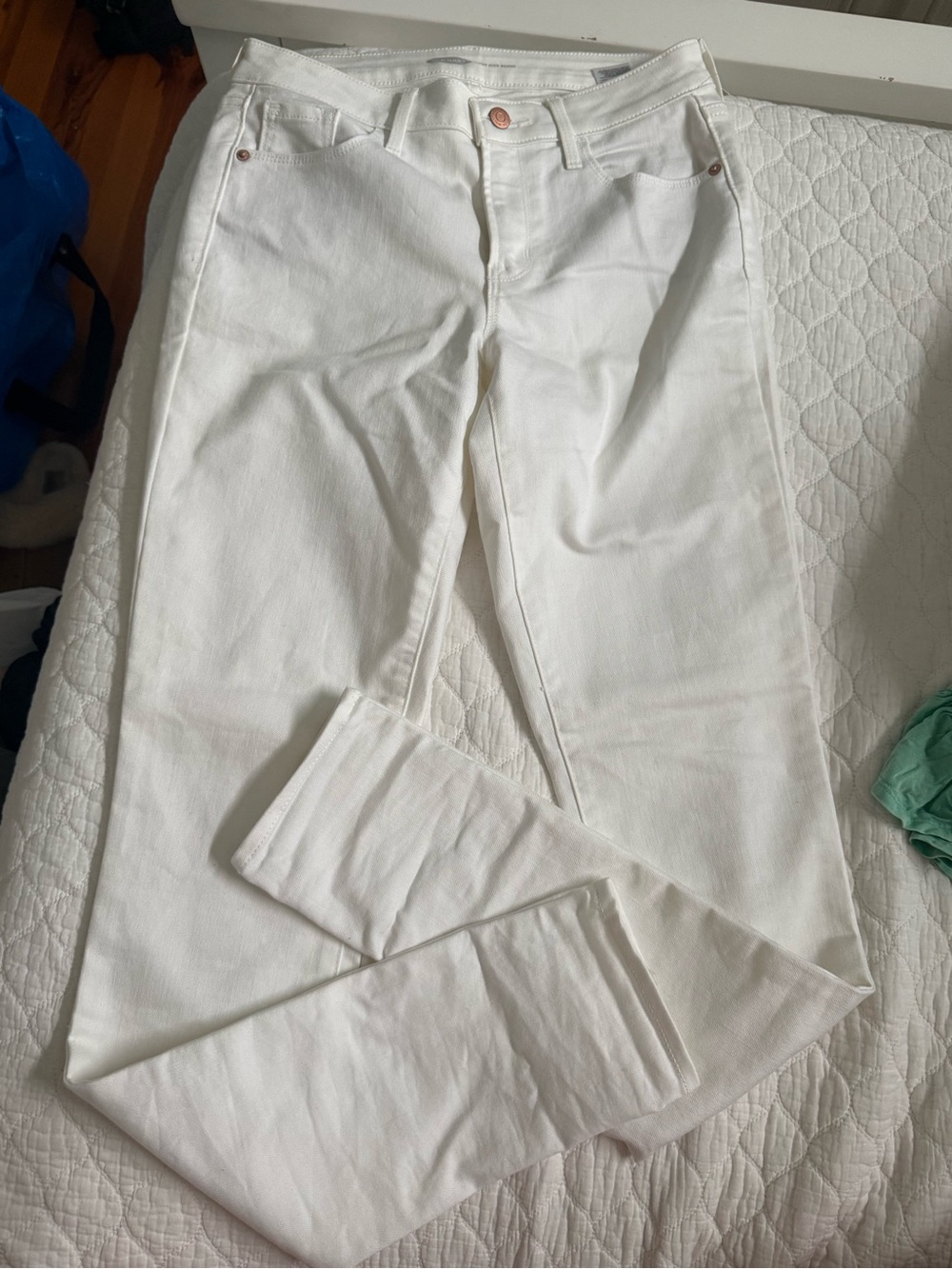 Old Navy Tall White Pop Icon Skinny Jeans